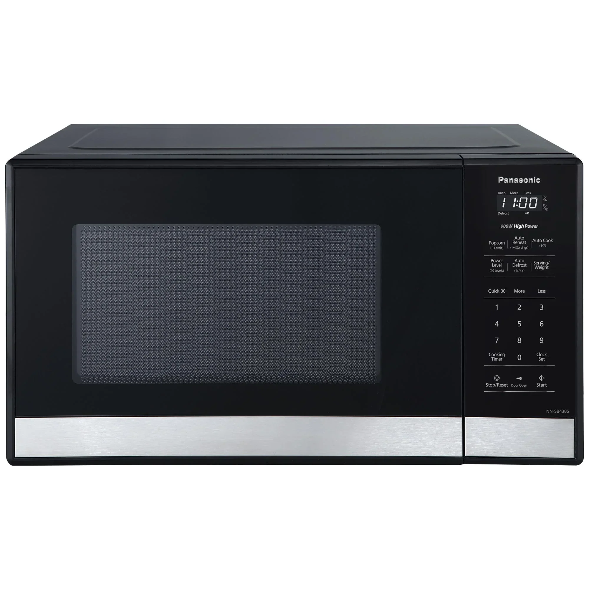 0.9 cu.ft. Compact Microwave Oven, 900W - NN-SB438S - Image 4