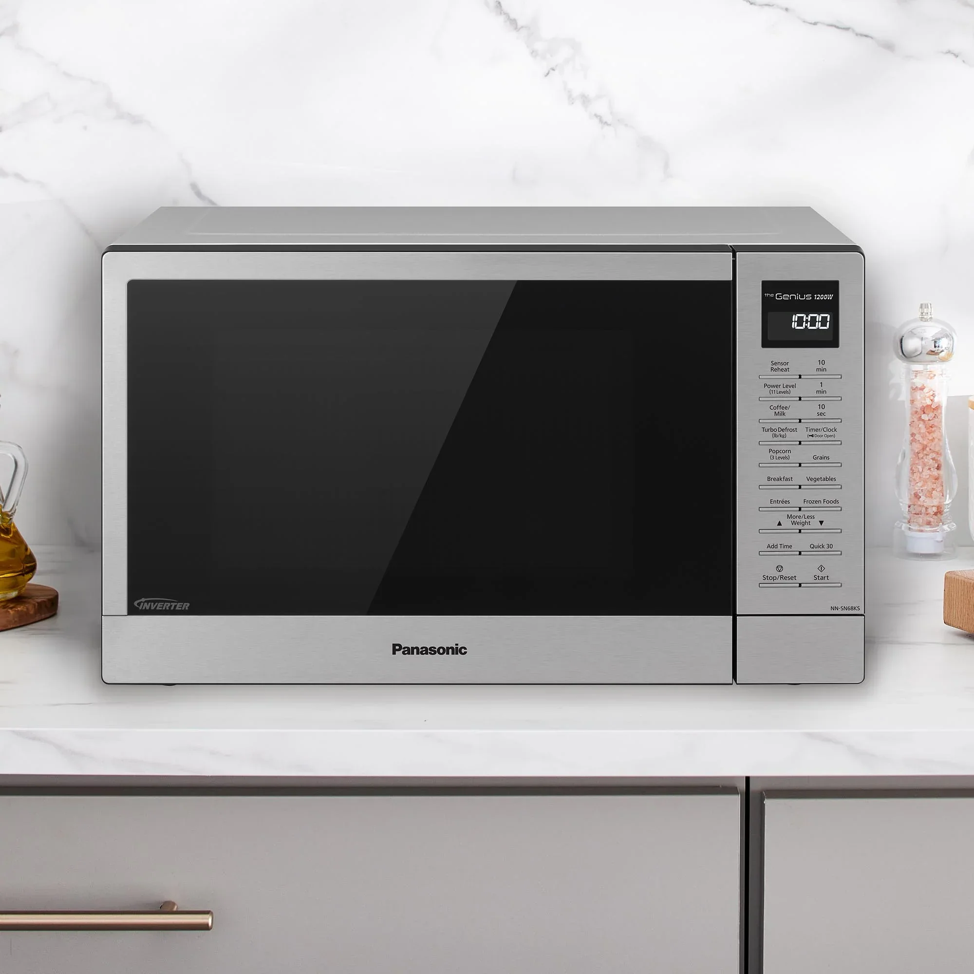 1.2 cu. ft. Inverter Microwave, 1200W - NN-SN68KS - Image 4