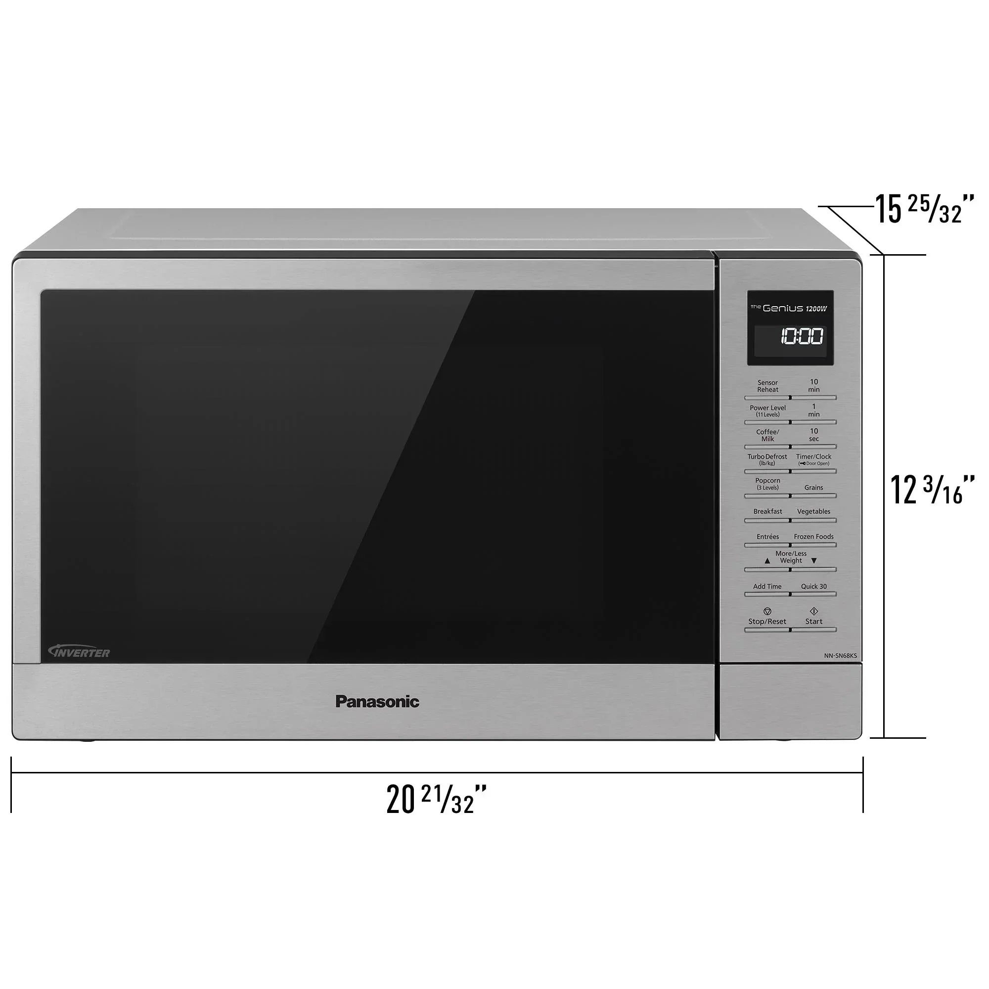 1.2 cu. ft. Inverter Microwave, 1200W - NN-SN68KS - Image 8