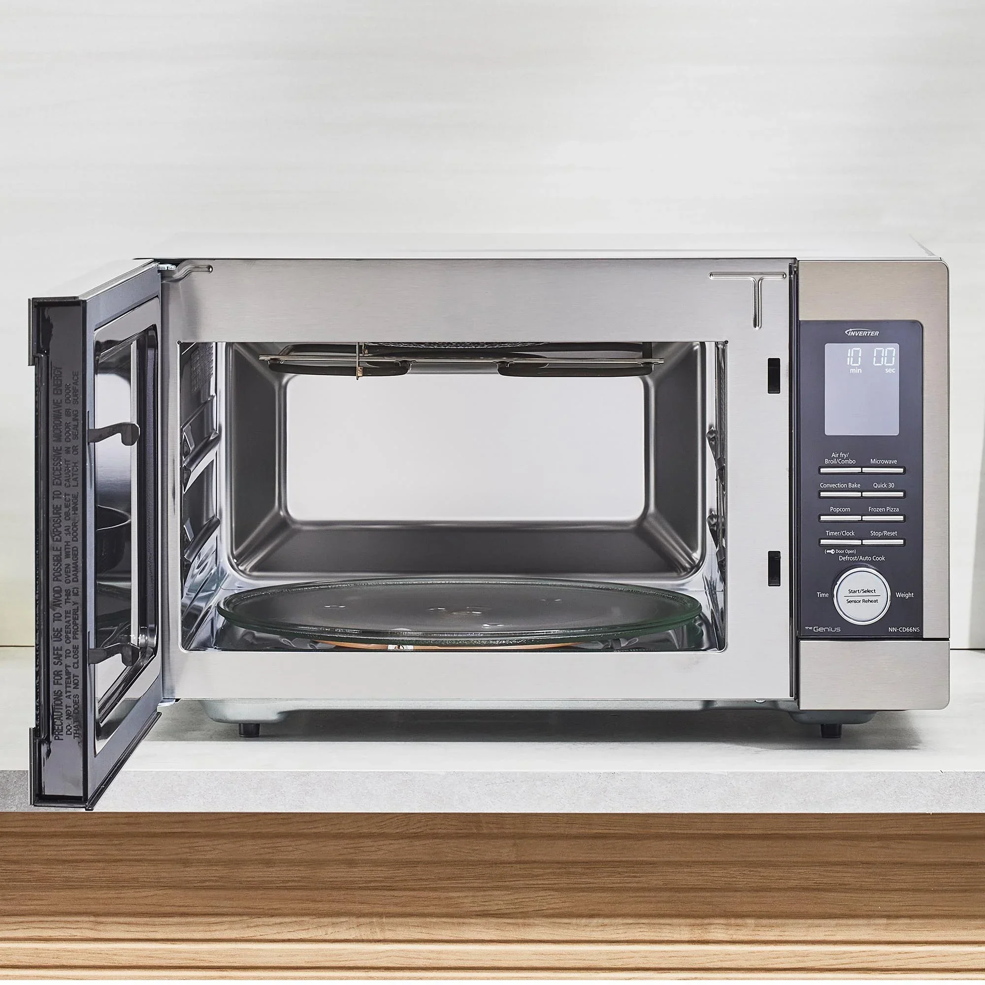 1.3 Cu. Ft. HomeMADE Countertop Inverter Microwave Multi-Oven Great for Pizza - NN-CD66NS - Image 4