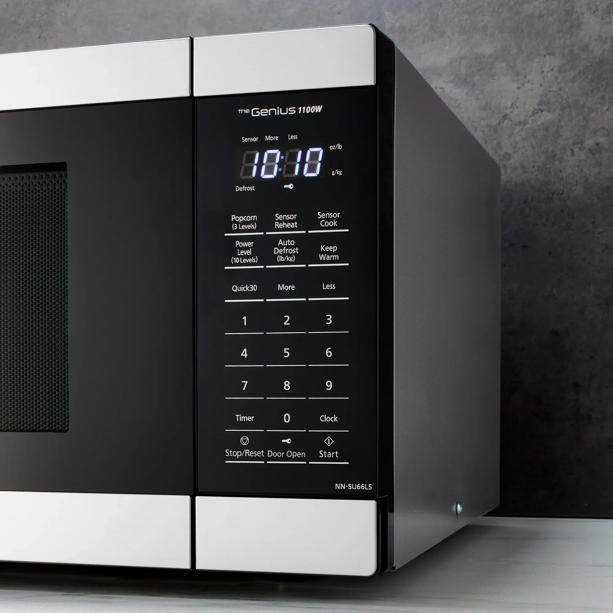 1.3 cu. ft. Genius Sensor Microwave, 1100W - NN-SU66LS - Image 6
