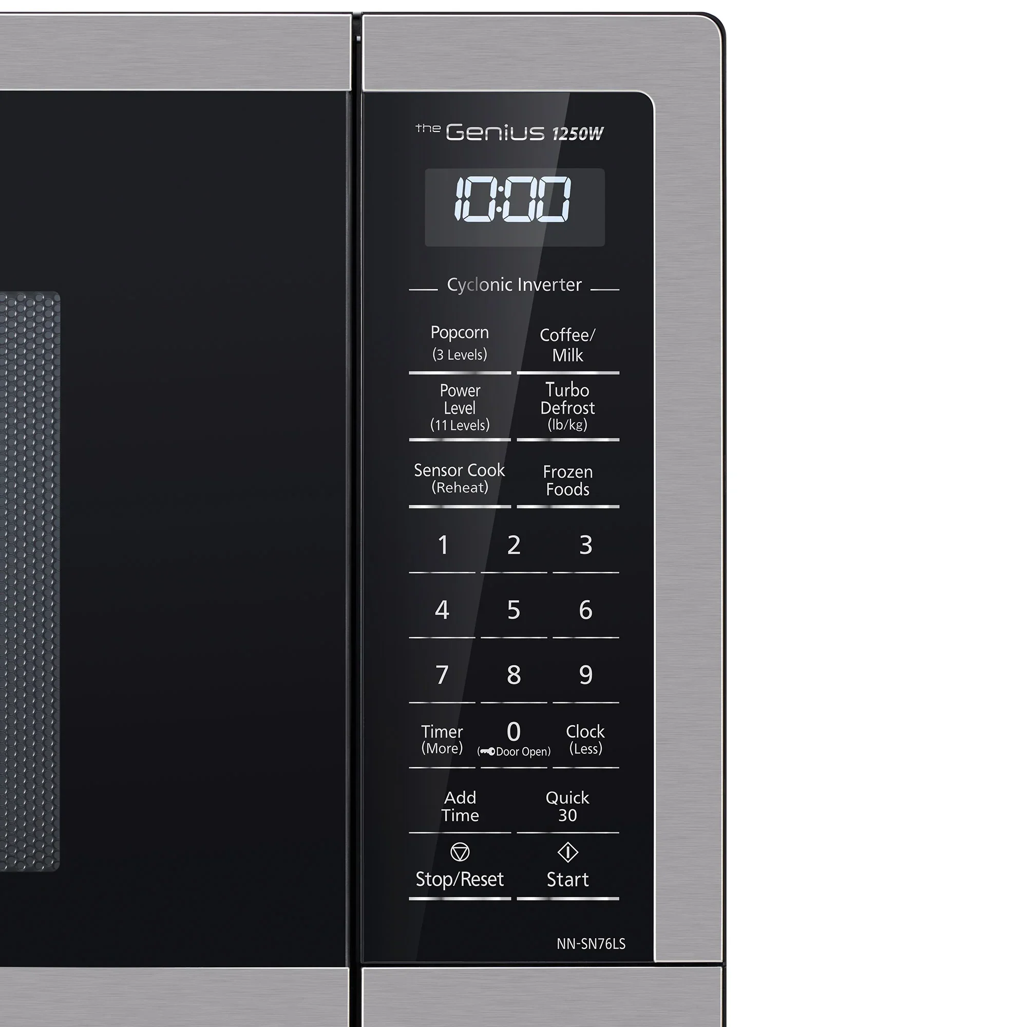 1.6 cu.ft. Cyclonic Wave Inverter Microwave, 1250W -NN-SN76LS - Image 6
