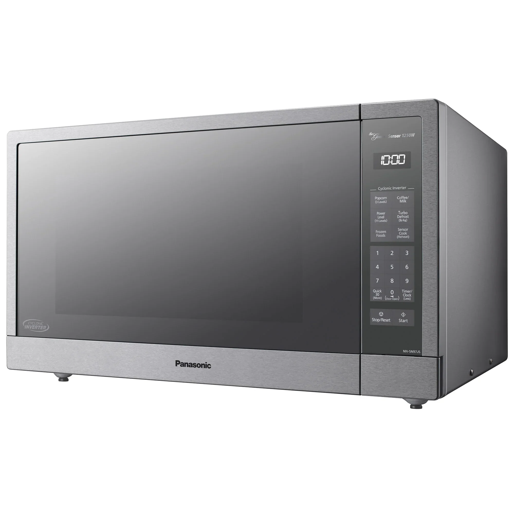 2.2 cu.ft. Cyclonic Wave Inverter Microwave, 1250W - NN-SN97JS - Image 5