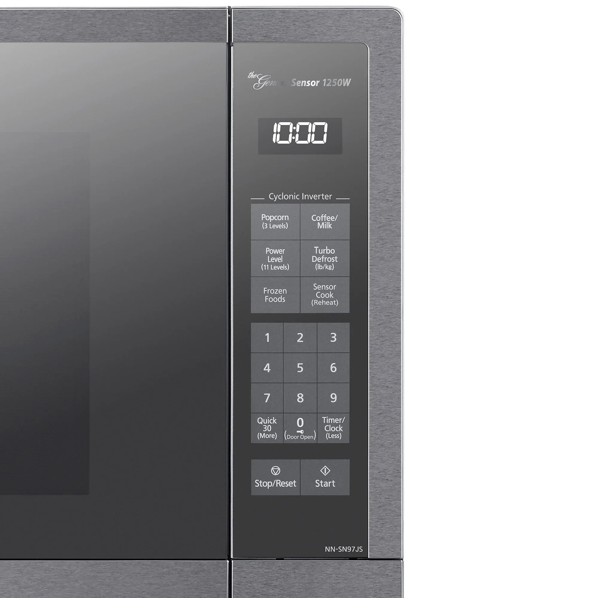 2.2 cu.ft. Cyclonic Wave Inverter Microwave, 1250W - NN-SN97JS - Image 6