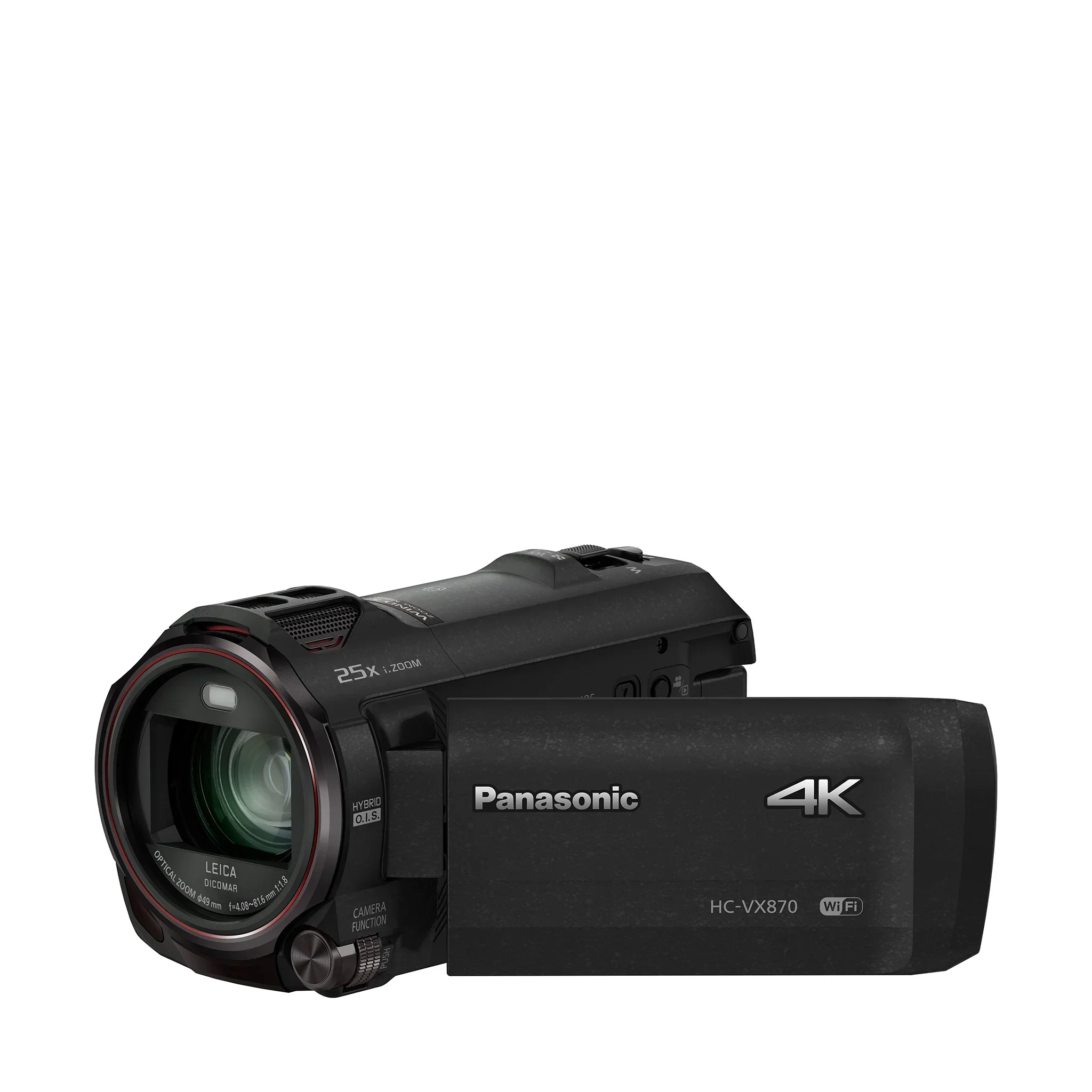Panasonic 4K Ultra HD Camcorder 24X Optical Zoom