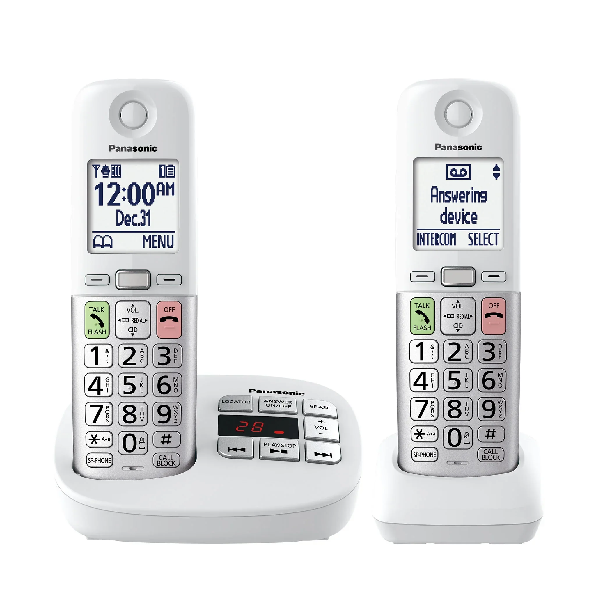 Easy-to-Use Cordless Phone with Flashlight and Quick-Touch Dialing - KX-TGU4 Series - Image 10