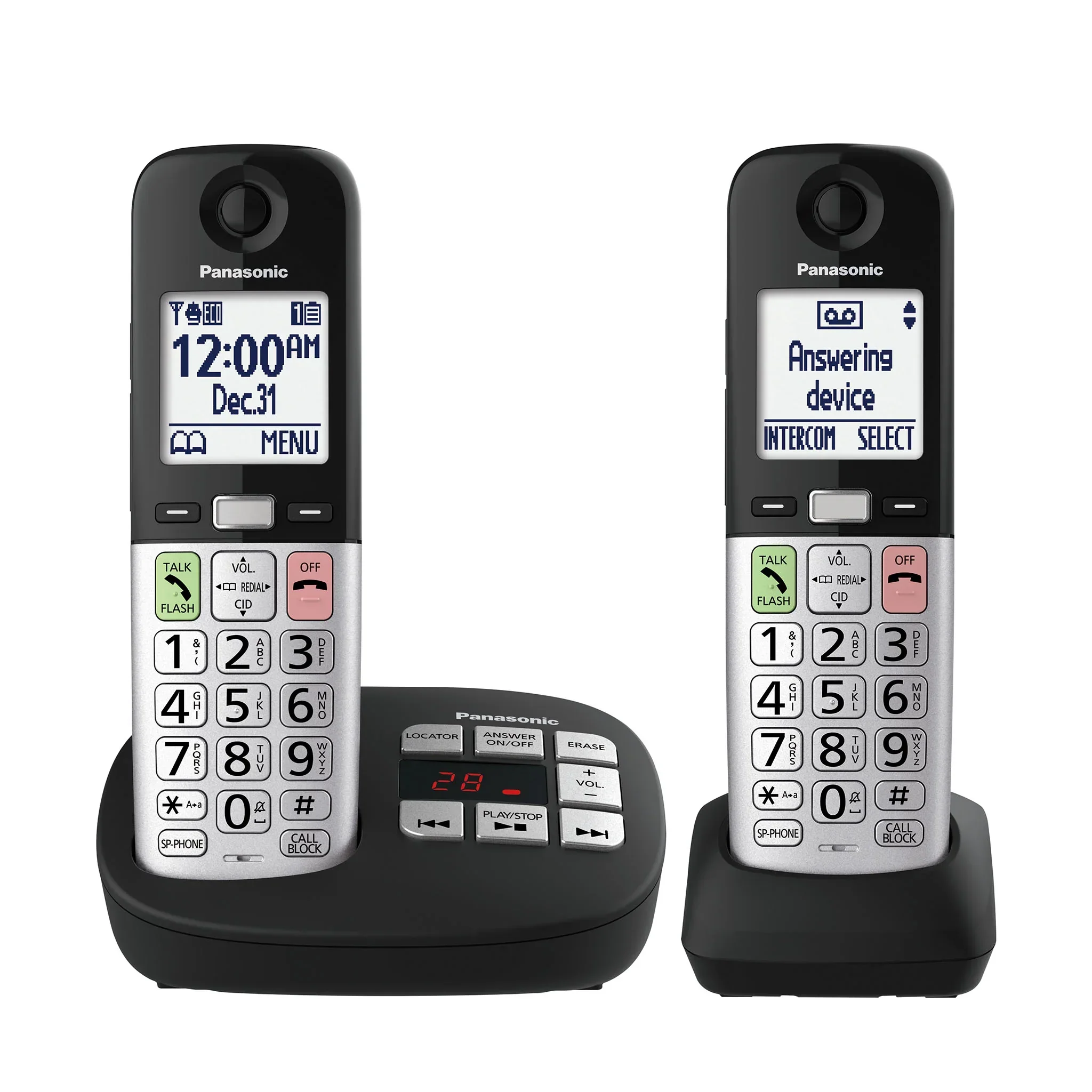 Easy-to-Use Cordless Phone with Flashlight and Quick-Touch Dialing - KX-TGU4 Series - Image 9