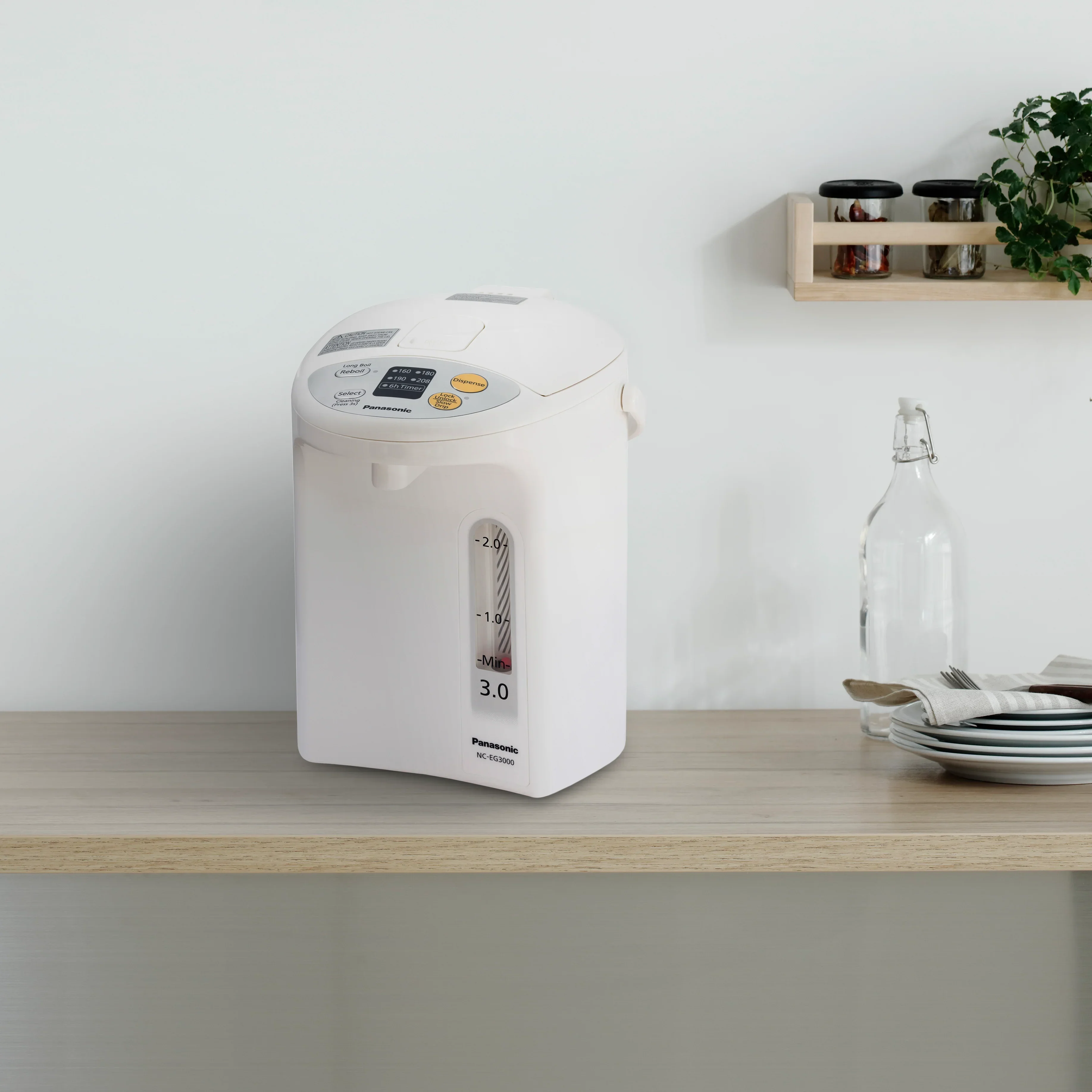 Electric Thermo Pot Water Boiler, 3.2 Quart - Image 3