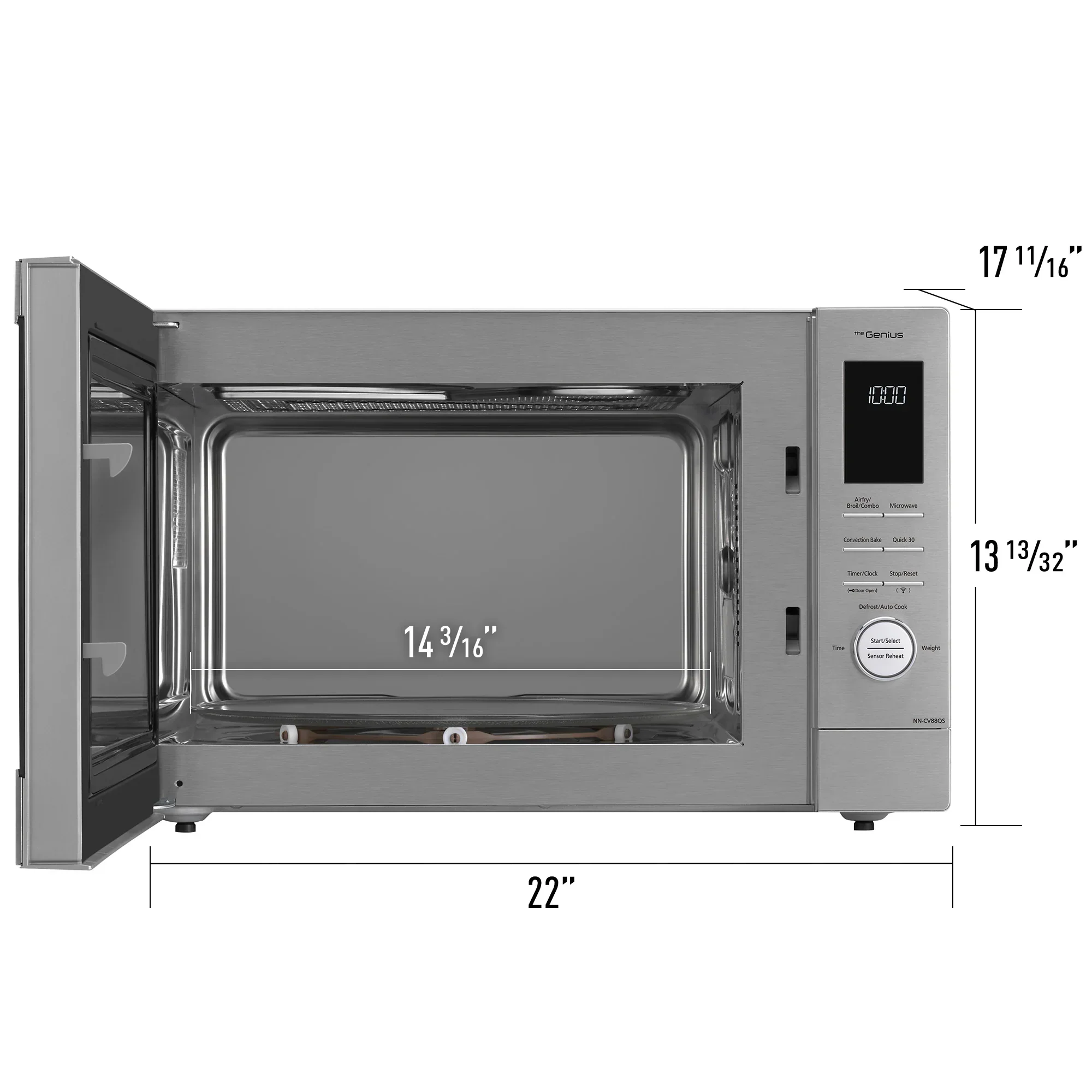 HomeCHEF® Connect 4-in-1 Multi-oven, 1.2 cu. ft., 1000W - Image 11