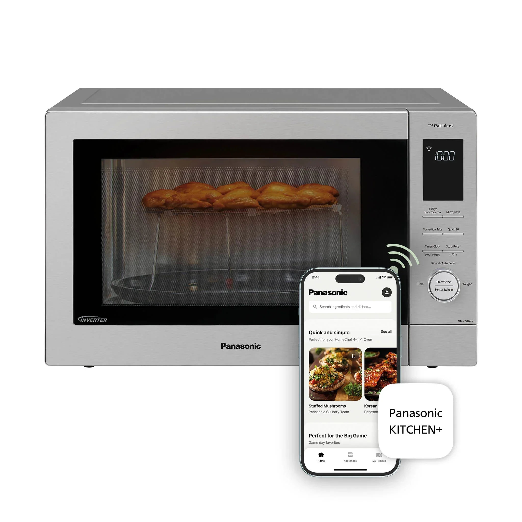 HomeCHEF® Connect 4-in-1 Multi-oven, 1.2 cu. ft., 1000W - Image 19